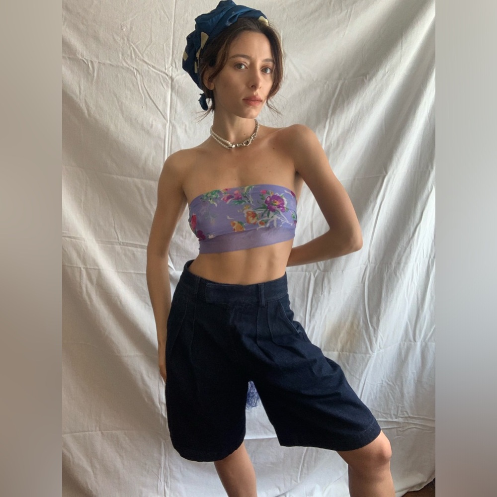 Floral Lilac Scarf